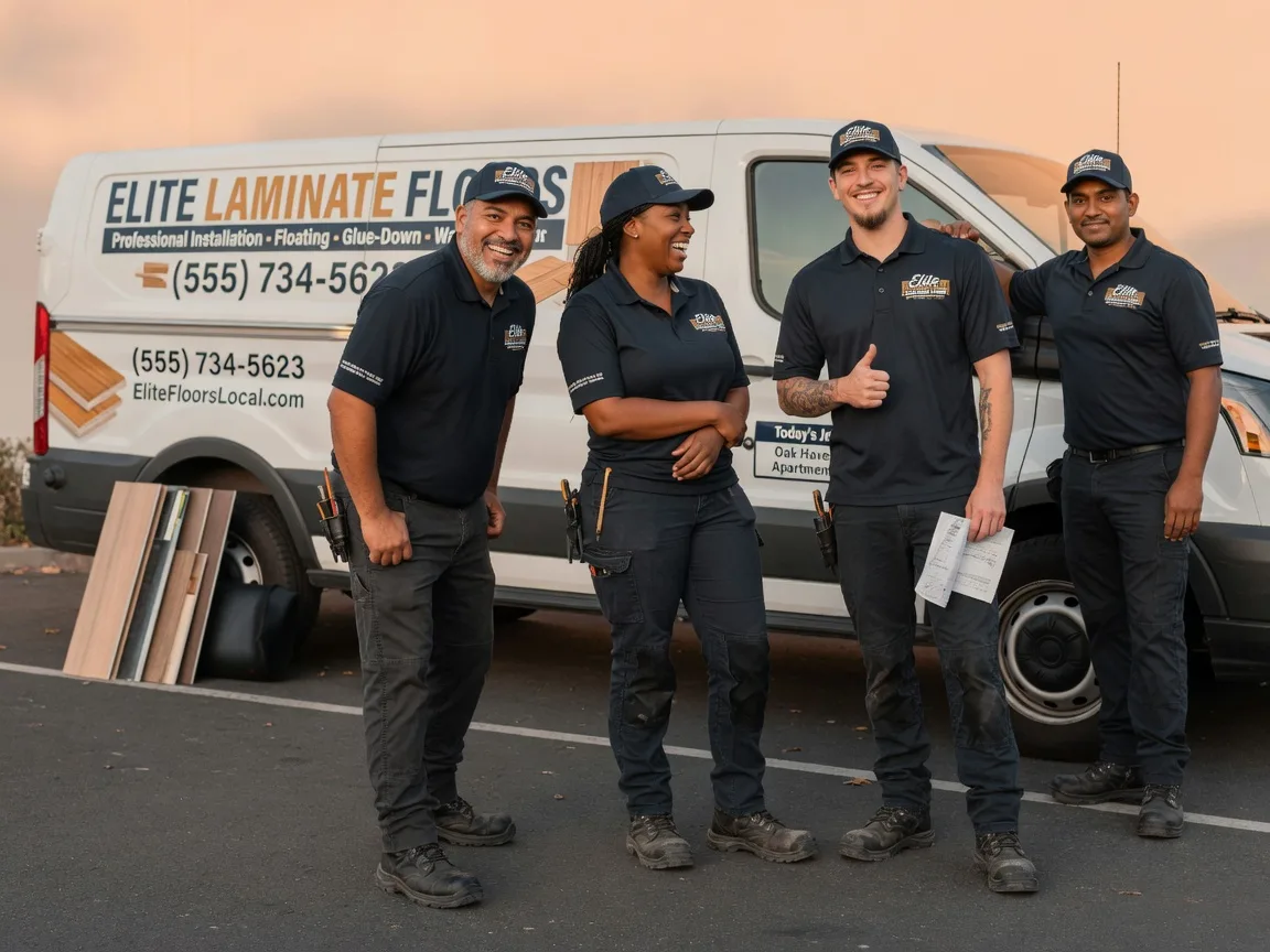 Laminate flooring installation company in Orfordville, WI